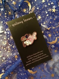 Image 1 of -GALAXY LOVERS - enamel pin 