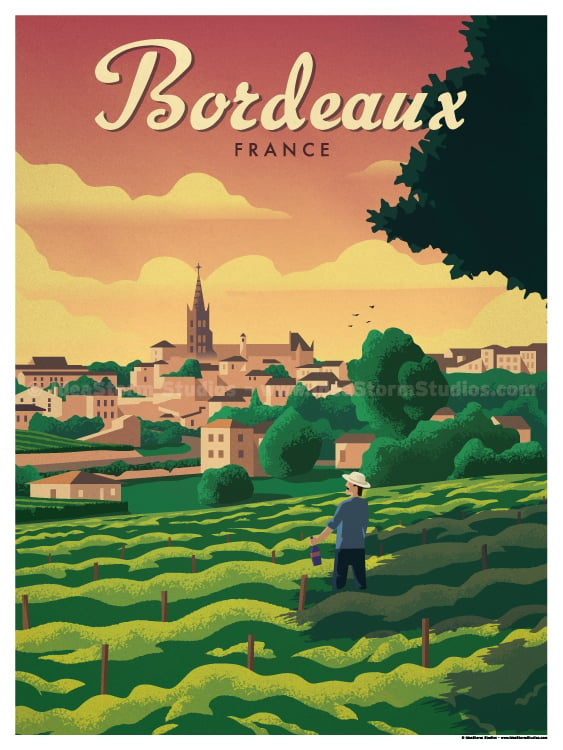 Image of Bordeaux Poster