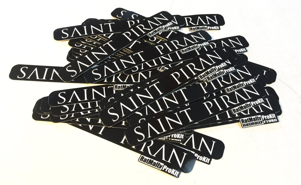 Image of Saint Piran Pro Cycling sticker packs