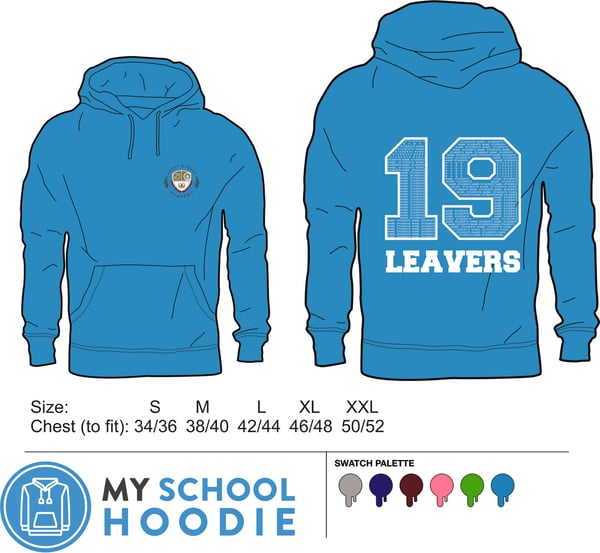 Image of Leavers Hoodie No Personalisation