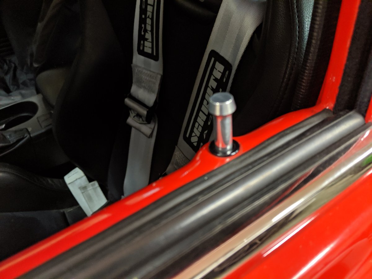 Datsun Aluminum door lock pull (pair)