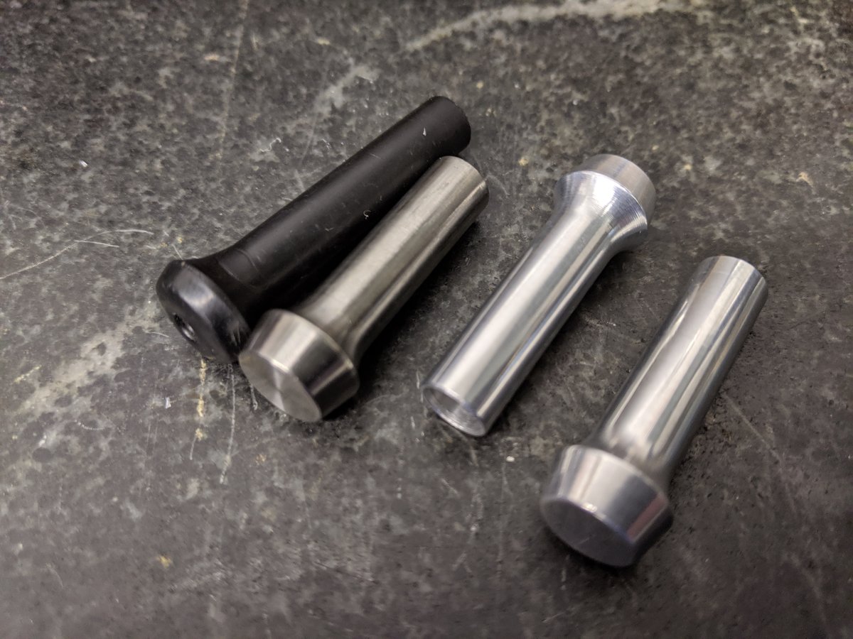 Datsun Aluminum door lock pull (pair)