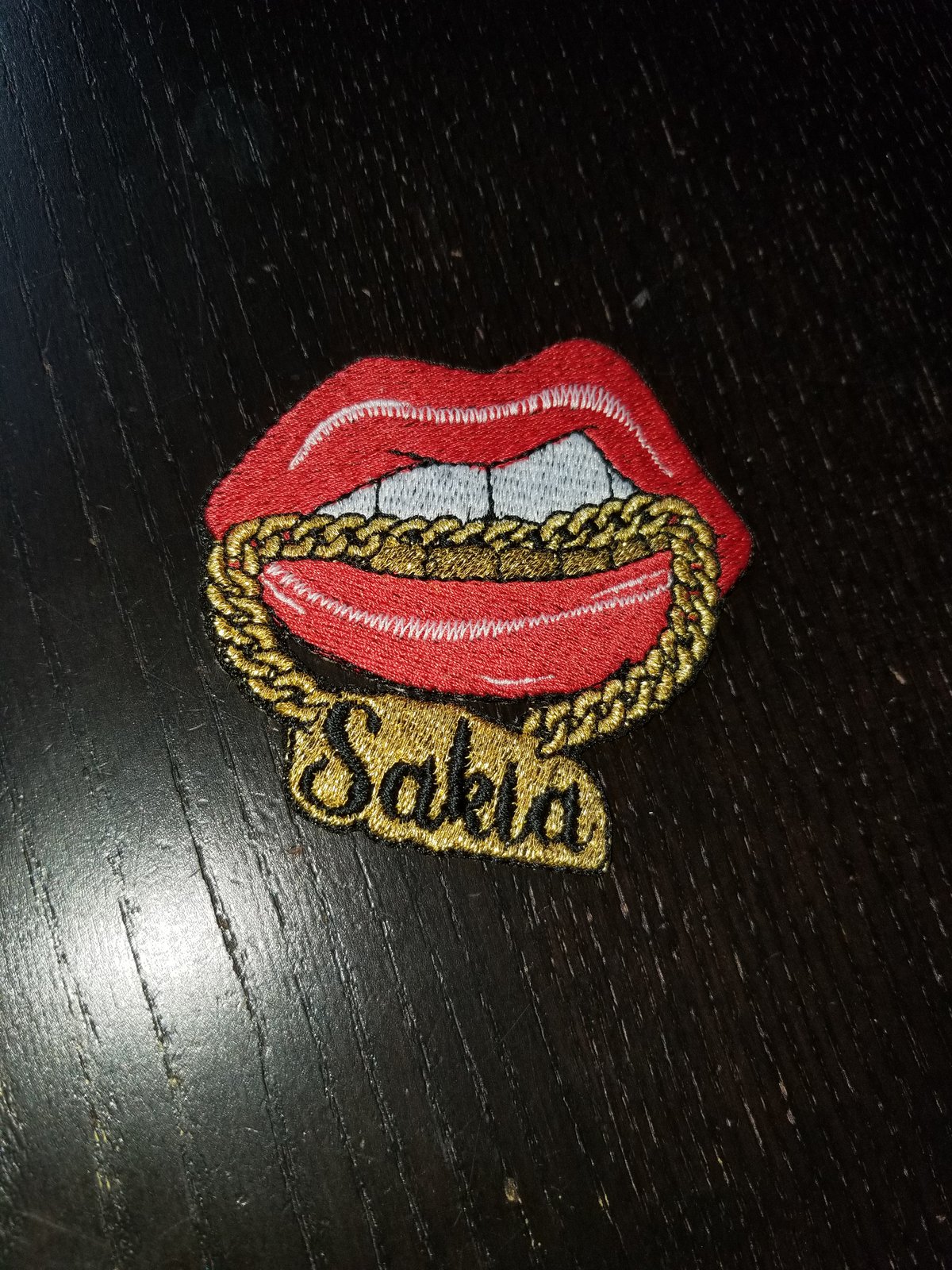 Image of Lippie Nameplate Patch and/or Button