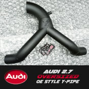Image of PROJECTB5 - Audi 2.7 Oversized OE Style Y-Pipe