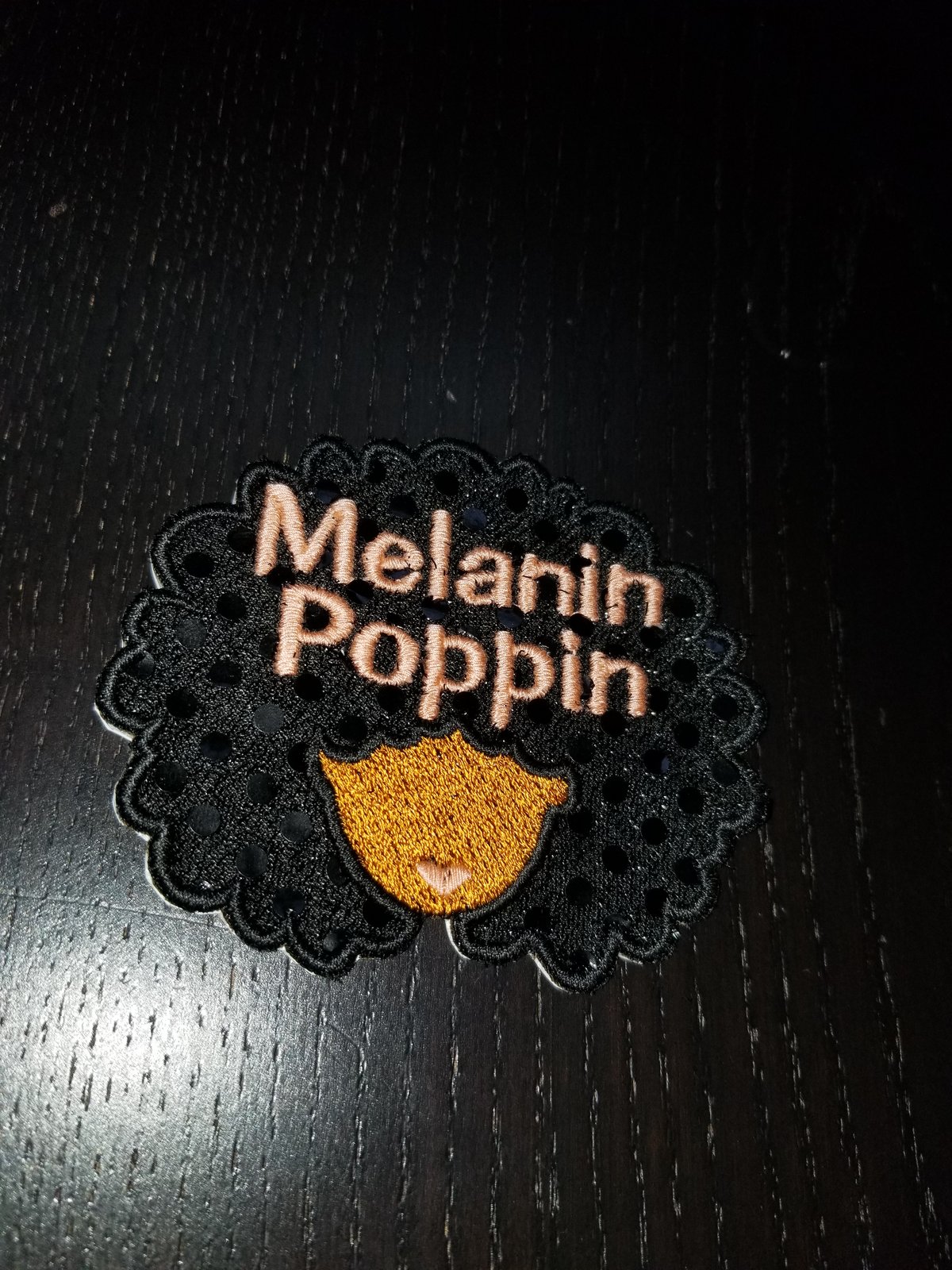Image of Melanin Poppin Appliqué