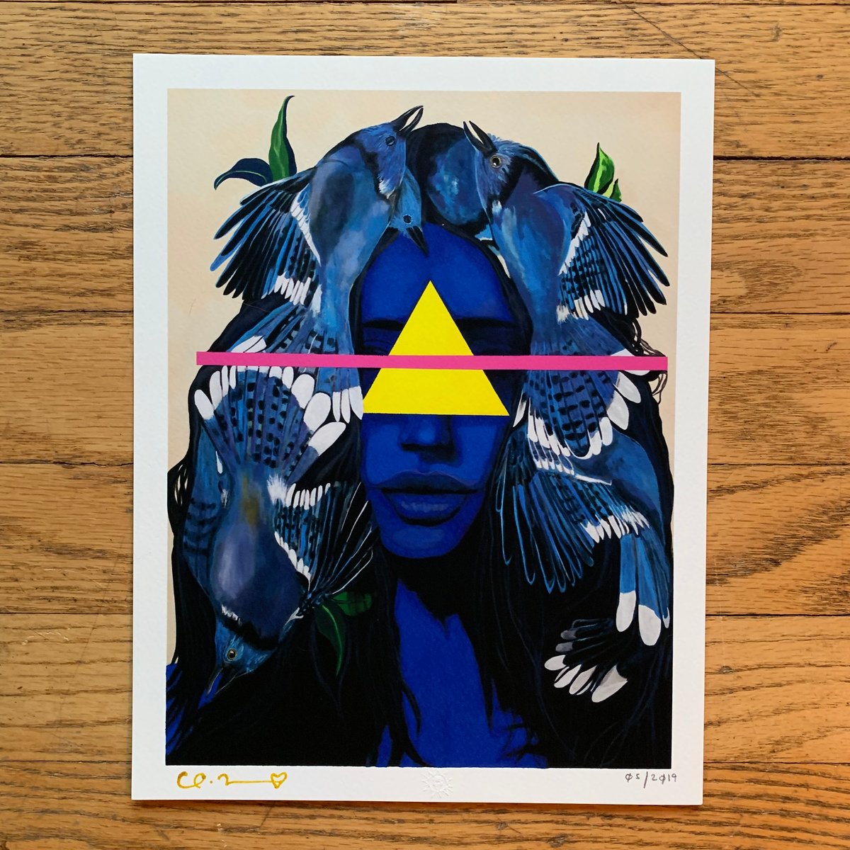 Image of “Head Trauma” Two 8.5” x 11” Giclee Fine Art Print Set