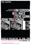 Image of Sound For Any Warhol's Kiss Kim Gordon Poster