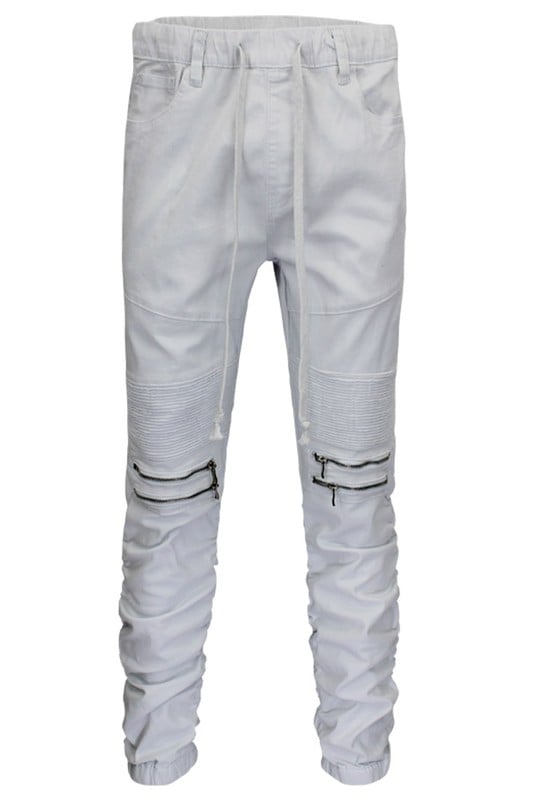 Image of TWILL BUNGEE JOGGER PANTS