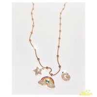 Image 5 of Collana ciondoli personalizzata oro