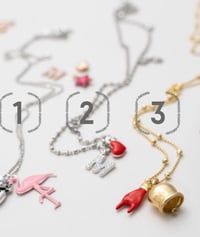 Image 4 of Collana ciondoli personalizzata oro