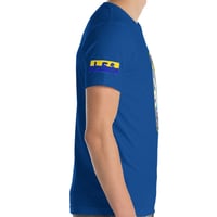 Image 5 of LFS INTERNATIONAL SQUADRON LOGO ( BIM / ROYAL BLUEE TEE )