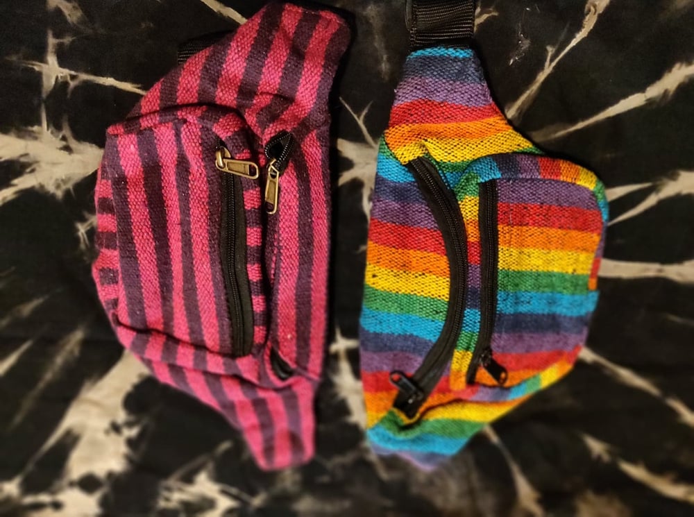 Image of Stripey Boi Fanny Pack Belt