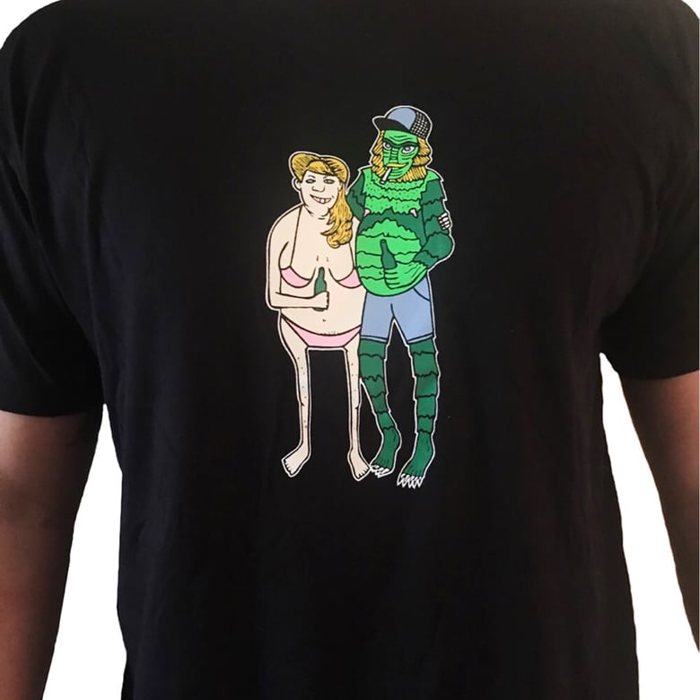 Image of Trashy Creature from the Trailer Park Men's T-shirt by Bloodbath Products