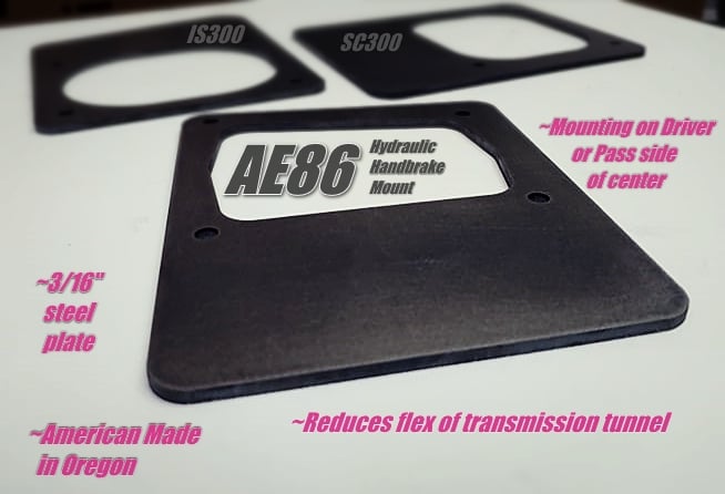 Image of AE86/KE70 Hydraulic handbrake mount