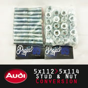 Image of PROJECTB5 - 5x112 to 5x114 LUG STUD & NUT Conversion Kits