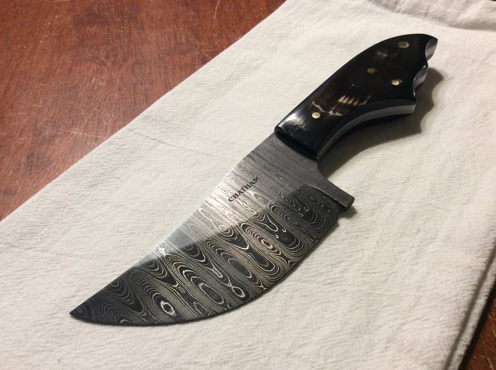 Image of Alabama Damascus three finger skinner