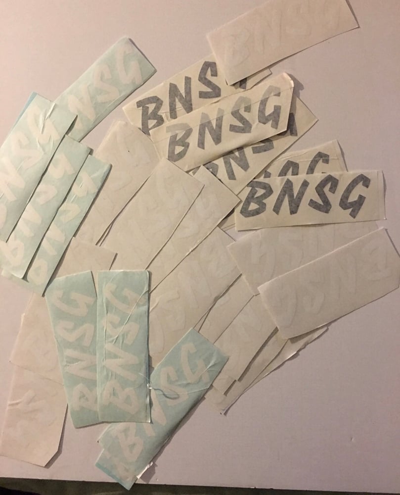 Image of BNSG Decal 