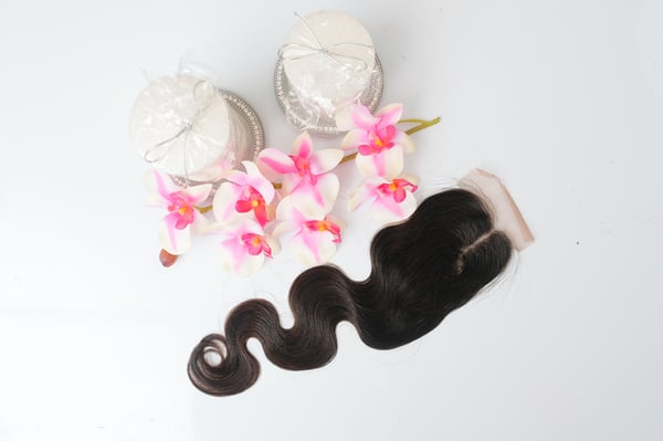 Image of Brazilian Silk Closures 4"x4"