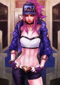 Image 2 of KDA Akali // League of Legends // Monori Rogue