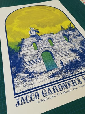 JACCO GARDNER gigposter - Le Beau Festival - Le Trabendo Paris May 2019