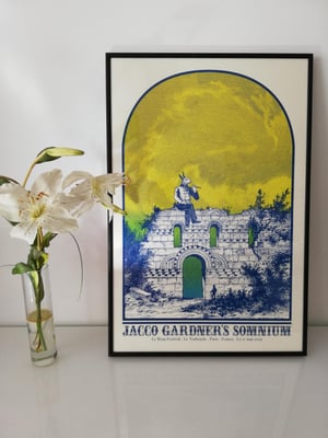 JACCO GARDNER gigposter - Le Beau Festival - Le Trabendo Paris May 2019