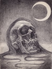 Goodnight Moon original graphite drawing 