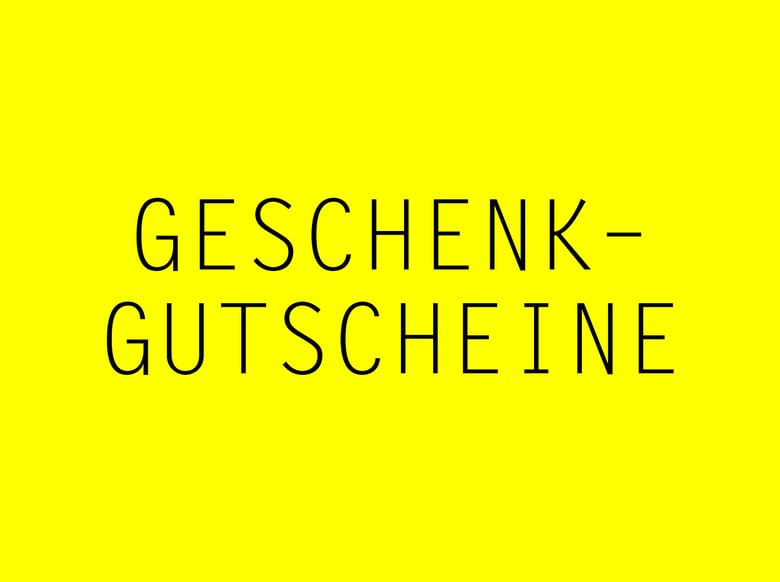 Image of Geschenk Gutscheine