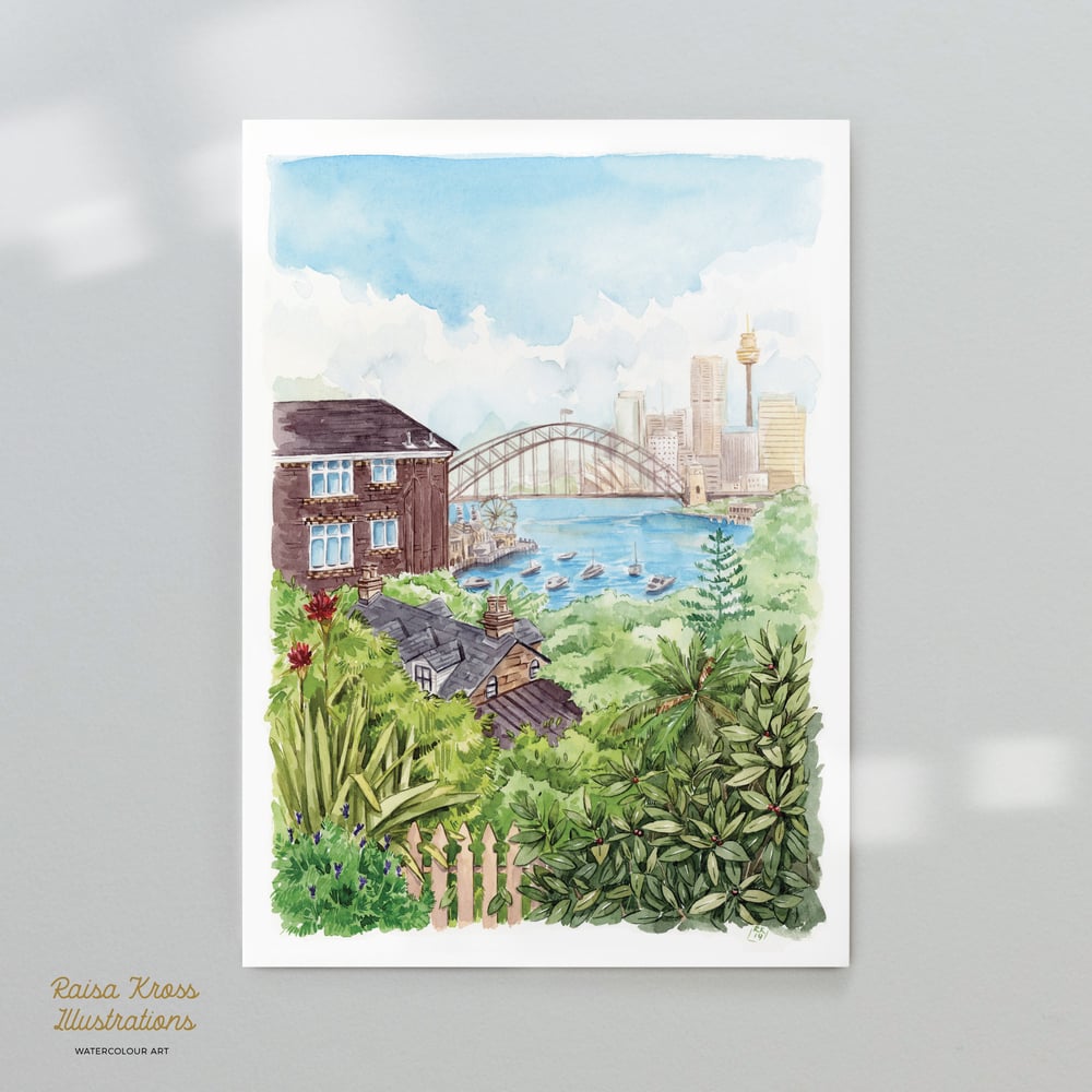 Image of Sydney View - Art Print