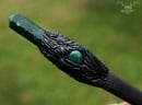 Image 2 of Malachite & Green Aventurine Crystal Spoon