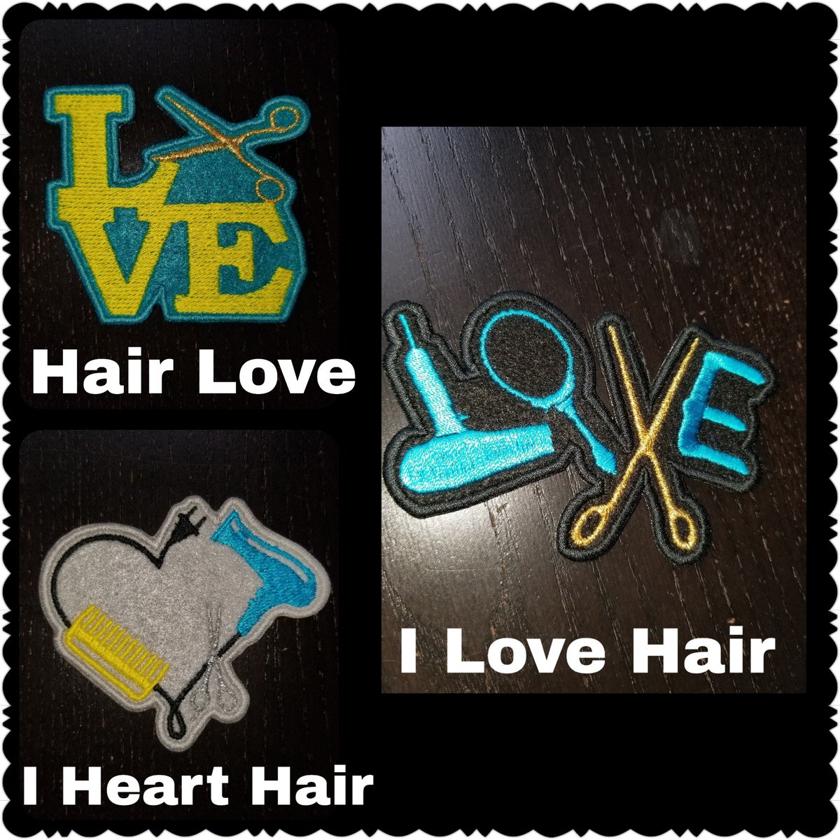 Image of Hair Talk Appliqués