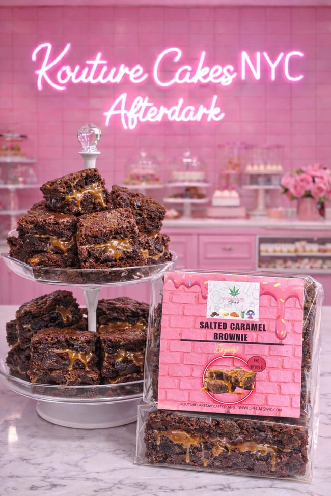 Salted Caramel Brownies 