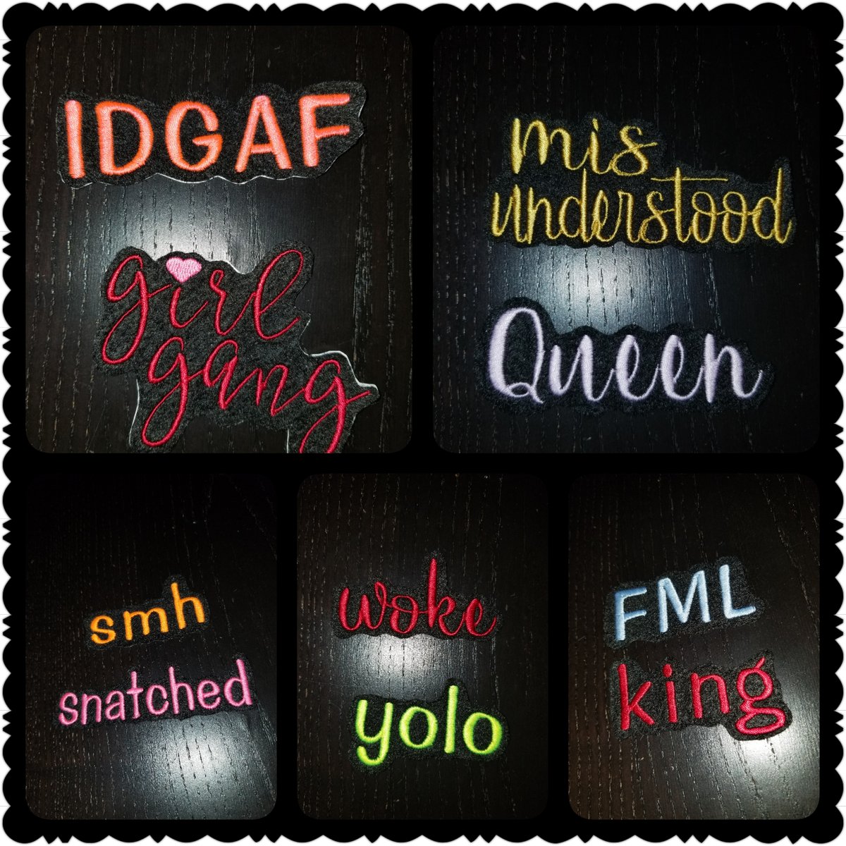 Image of Say Huh Patches