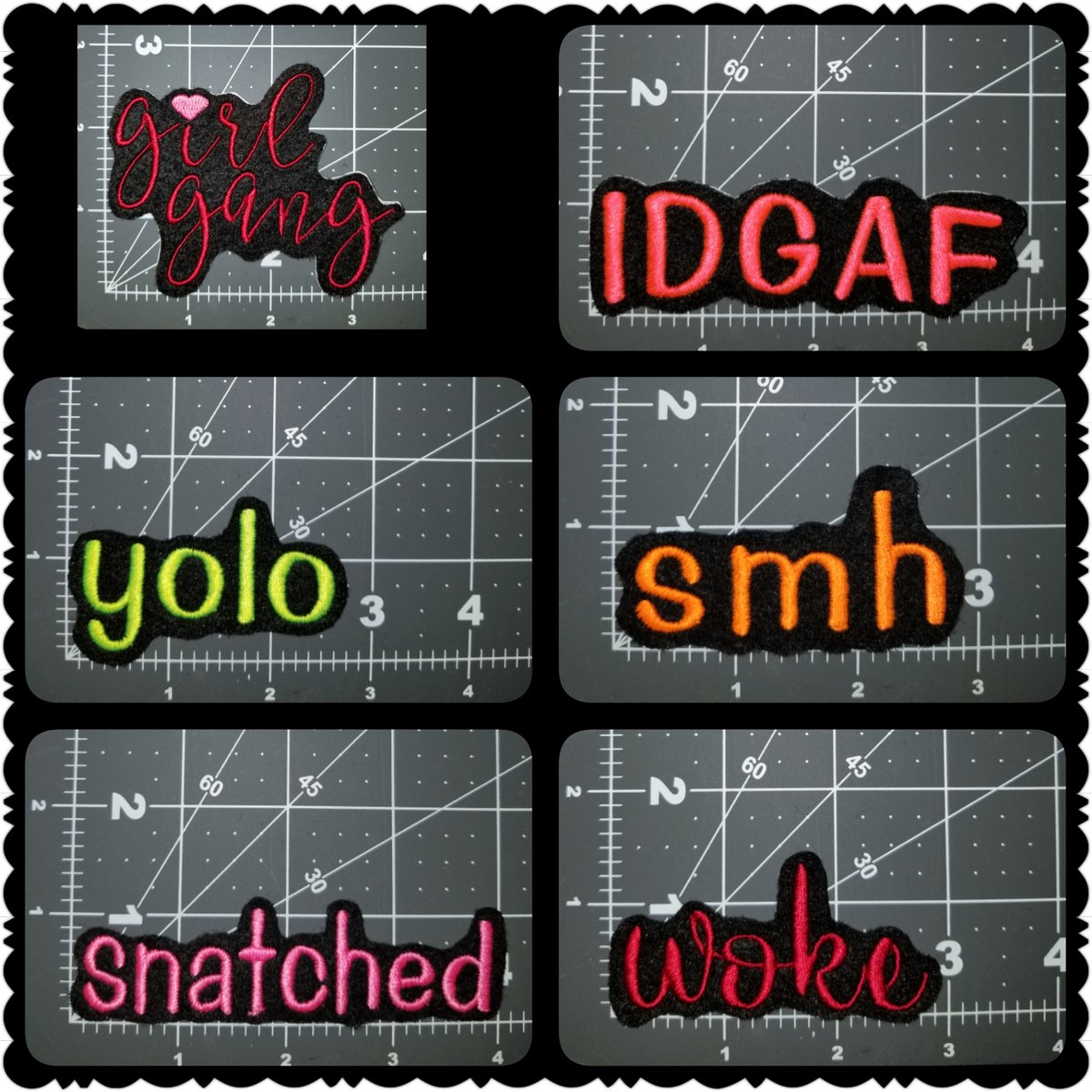 Image of Say Huh Patches