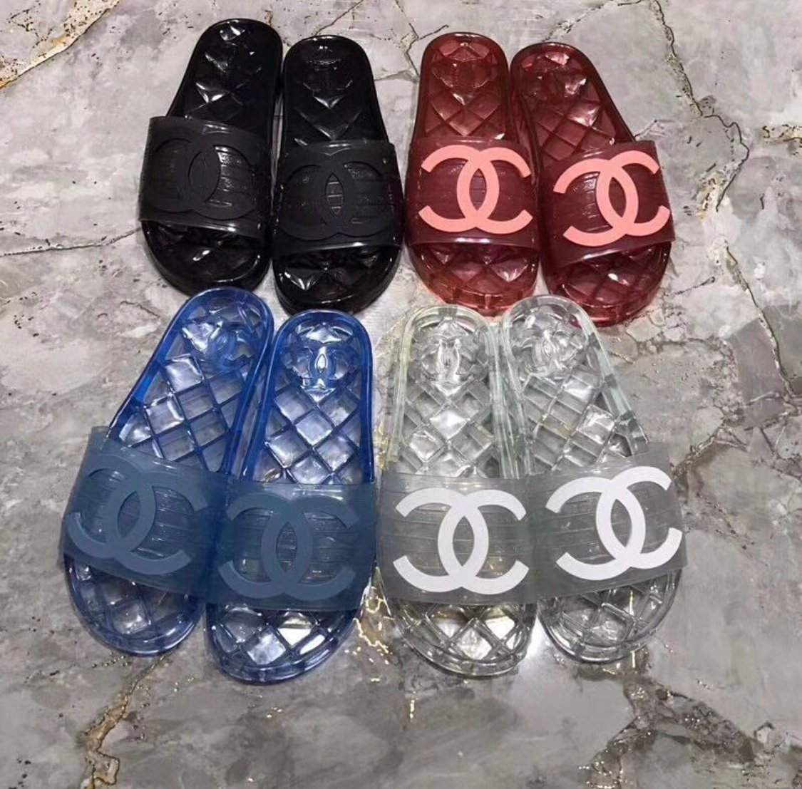 cc clear jelly slides