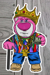 Image of Notorious Bear 3-in sticker 