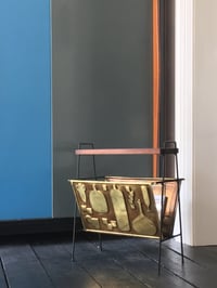 Image 5 of Magazine Holder with Bottle Designs, Europe Mid-20th Century
