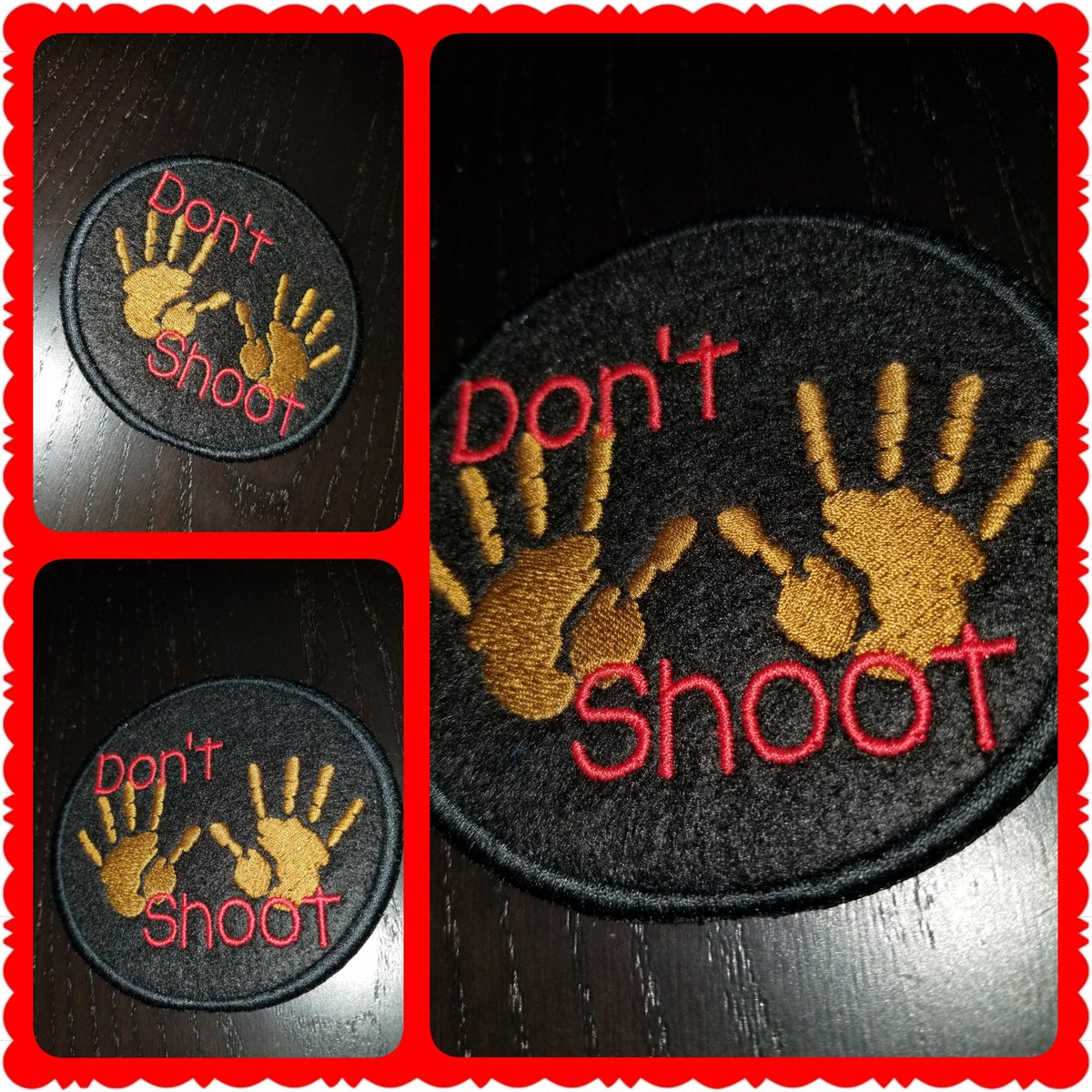 Image of Hands Up Appliqués
