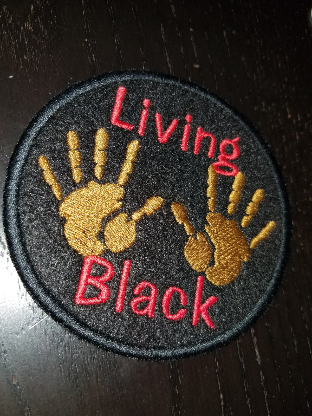 Image of Hands Up Appliqués 