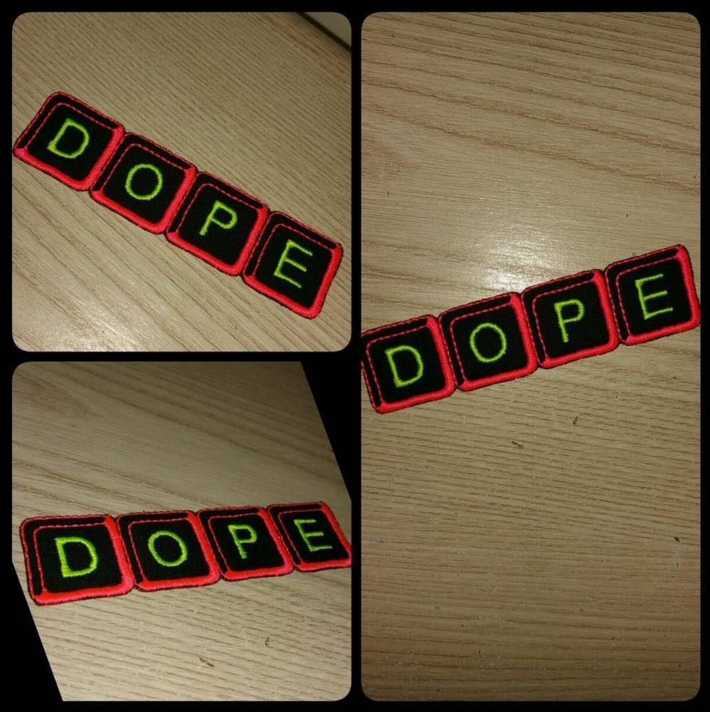 Image of DOPE Appliqué 