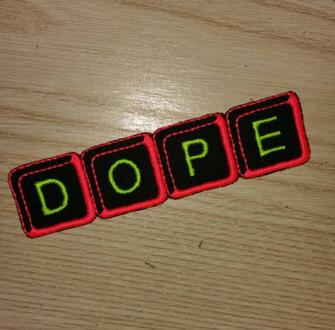 Image of DOPE Appliqué 