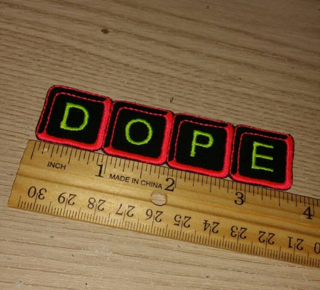 Image of DOPE Appliqué
