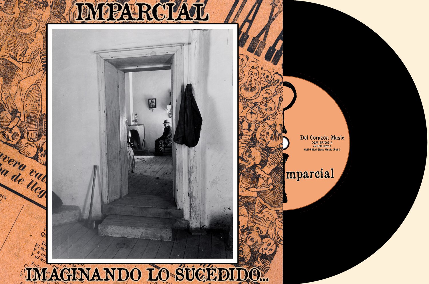 Image of Imparcial (4 Song EP) - "Imaginando Lo Sucedido..."                        **w/download card