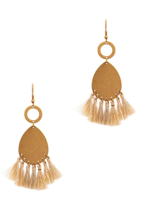 Image of Tassel Drop Earring