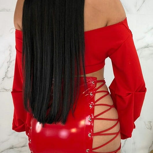 Image of Lace em up Skirt w/ Top