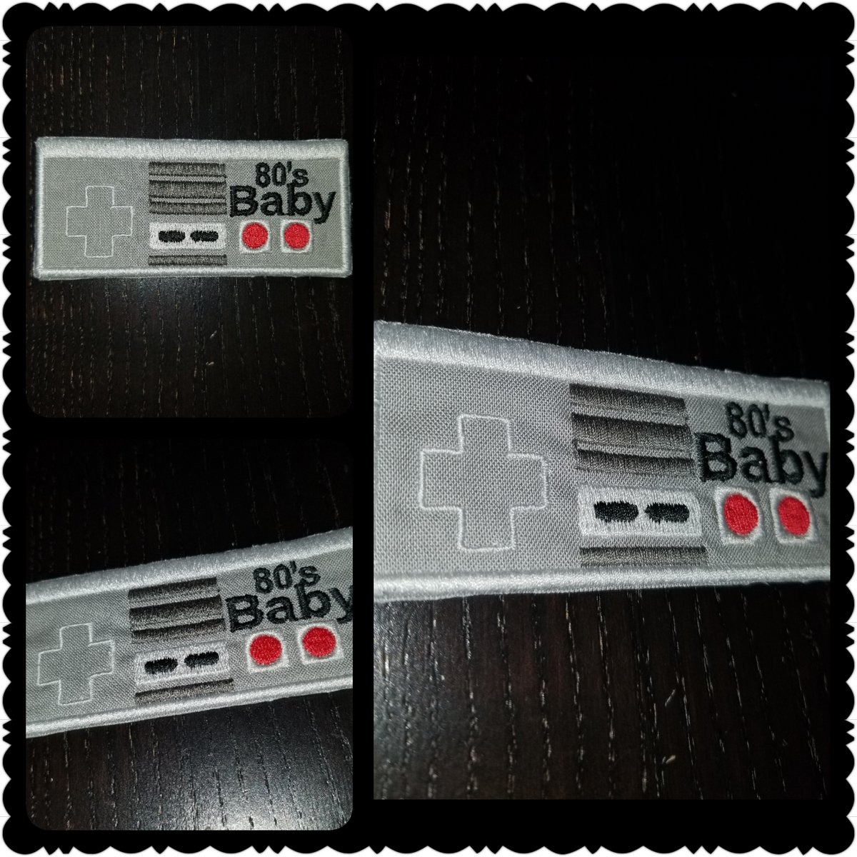 Image of "80's Baby" Nintendo (inspired) Remote Appliqué