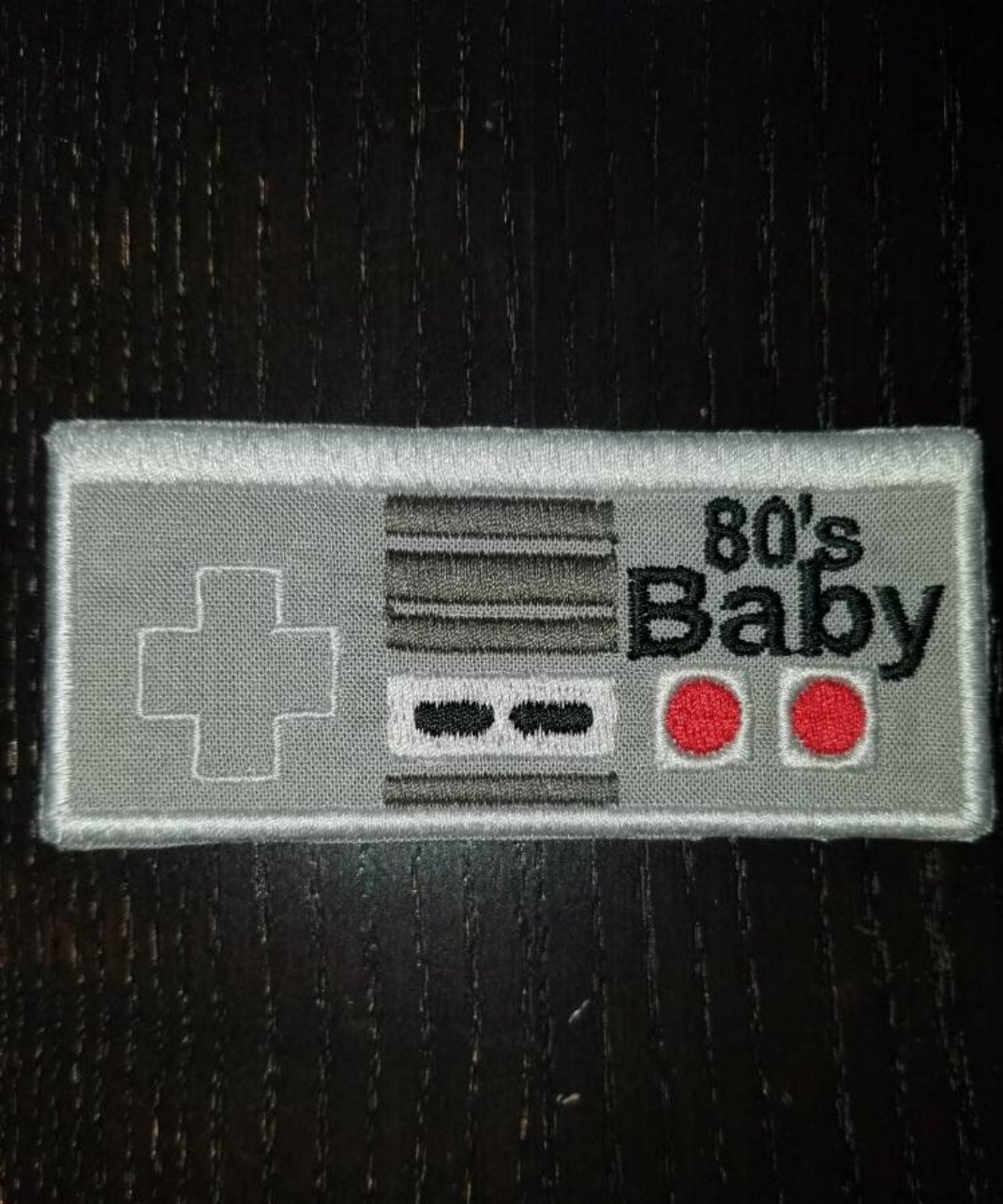 Image of "80's Baby" Nintendo (inspired) Remote Appliqué