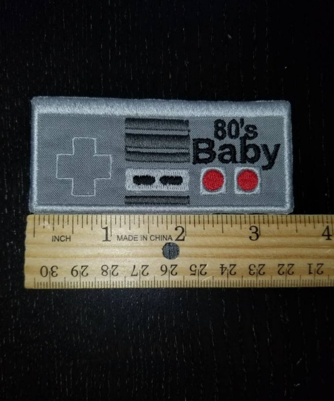 Image of "80's Baby" Nintendo (inspired) Remote Appliqué
