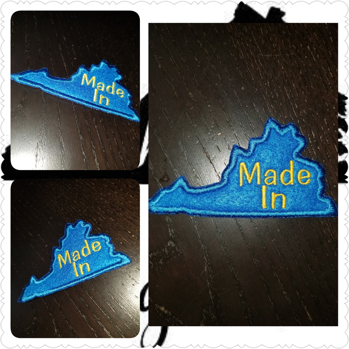Image of "Made In" Appliqués