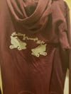 Purple Rolling Through Life Hoodie