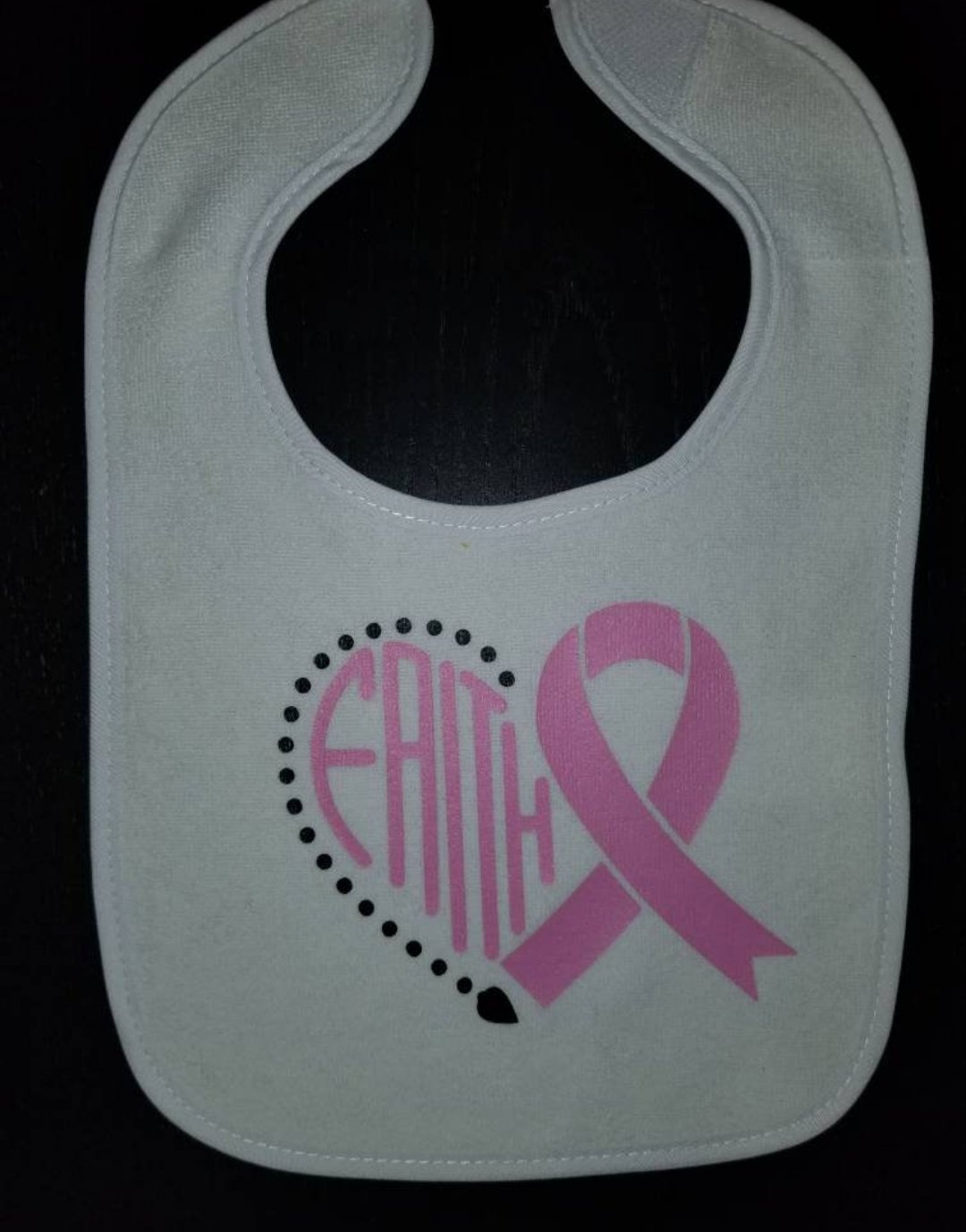 Image of Breast Cancer Awareness - Faith Baby Bib, Onesie, Tee and/or Rally Towel